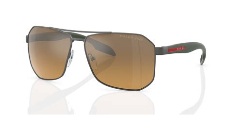 Prada Linea Rossa PS 51VS 62 Polarized Grey.